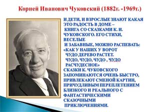 Литературная викторина по произведениям К.И. Чуковского для детей среднего дошкольного возраста