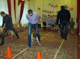 Спортивный праздник Папа — гордость моя!