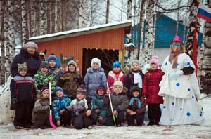 «Как узнать зиму?» Открытый показ прогулки в подготовительной группе