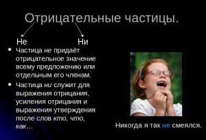 Конспект урока по русскому языку .2 класс - Написание частицы НЕ со словами, называющими действие