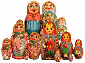 Конспект интегрированного занятия «Весёлая матрёшка» (вторая младшая группа)
