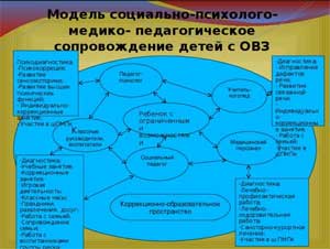 Сопровождение дошкольным образовательным учреждением семьи, воспитывающей ребенка с ОВЗ