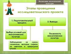 Доклад на тему: «ЭКОЛОГИЧЕСКИЕ ЭКСПЕРИМЕНТЫ В ДЕТСКОМ САДУ»