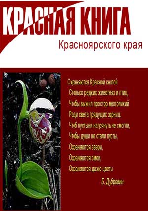 «Красна книга Красноярского края»